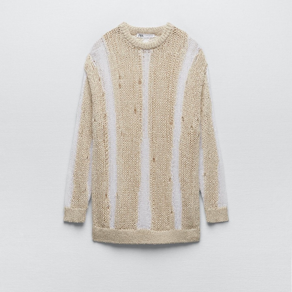 Zara Open Knit Sweater